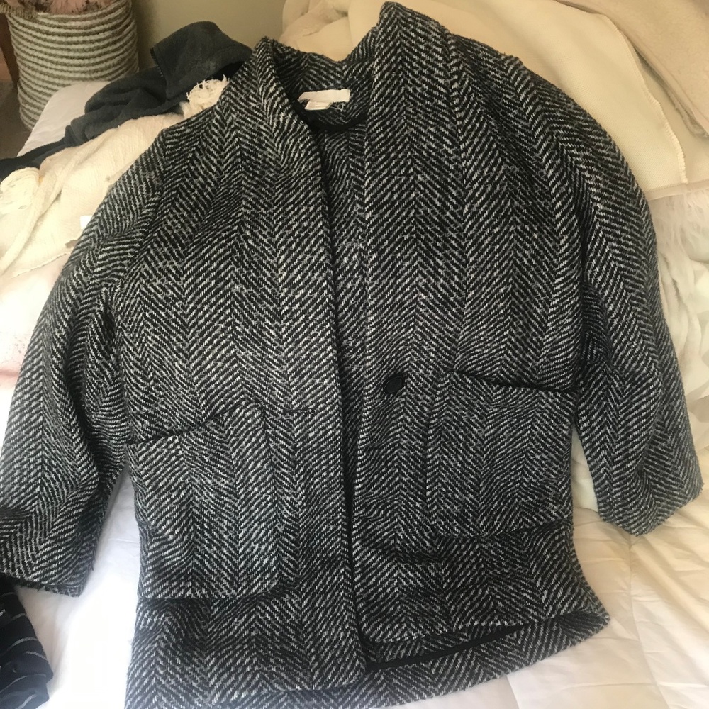 H&M TWEED BLAZER
